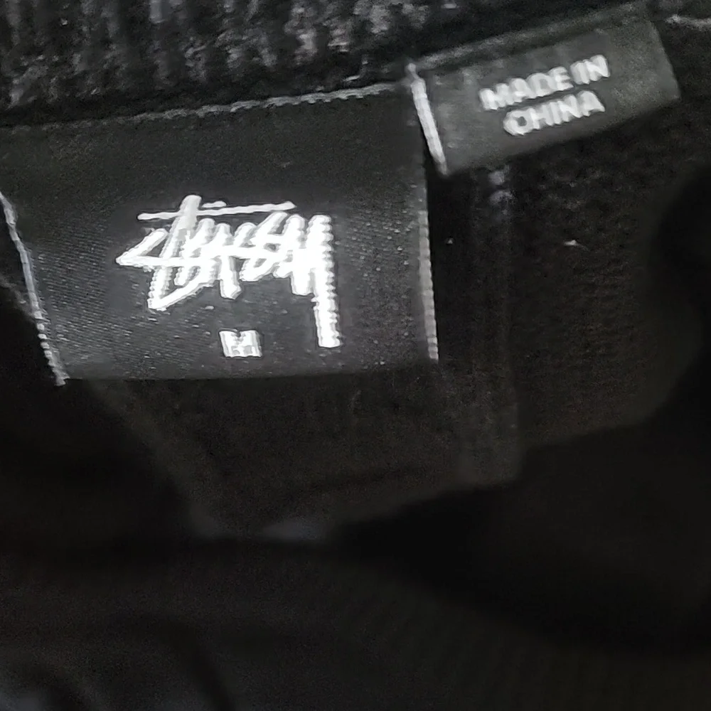 Stüssy Black Ribbed Knit Midi Dress Sleeveless Minimalist - Picture 10 of 11